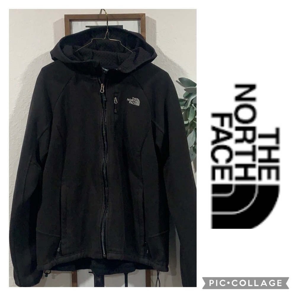 XL-North face windwall polar fleece hoodie